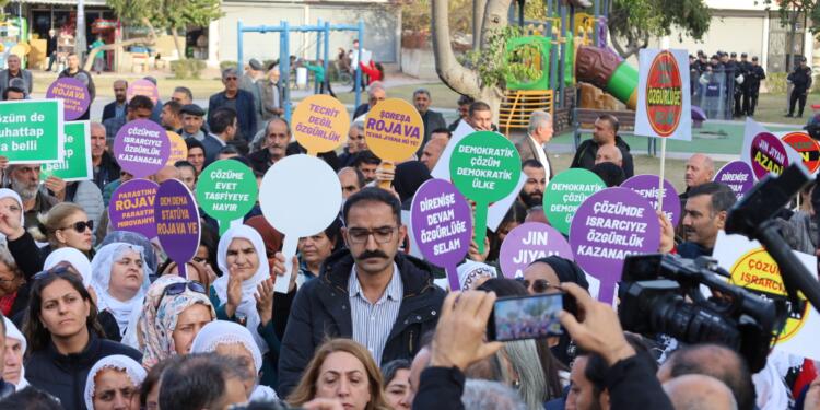 ‘Özgürlük Yürüyüşü’ Mersin’de: Kürtler yüz yıl önceki Kürtler değil