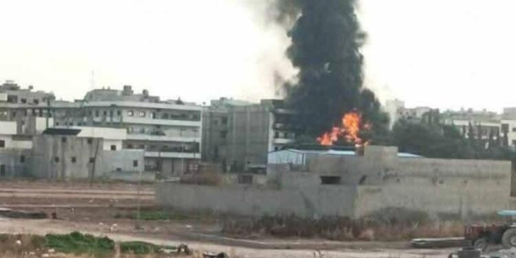 Minbic’te uçaklar Özerk Yönetim binasını bombaladı