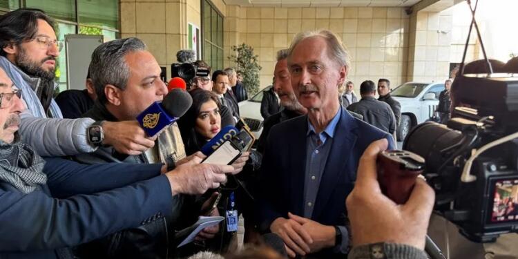 BM Suriye Özel Temsilcisi Şam’da