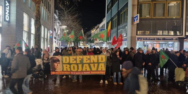 Almanya’da Rojava eylemi