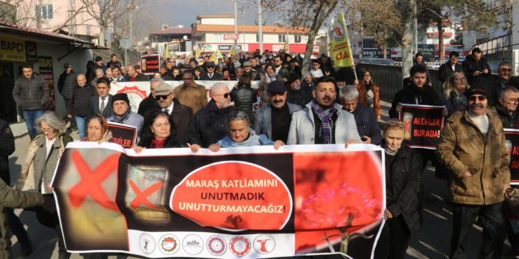 Maraş Katliamı’nda katledilenler anıldı