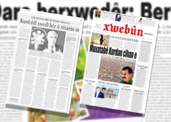  Xwebûn ‘Kürtlerin muhatabı dünya’ manşetiyle çıktı