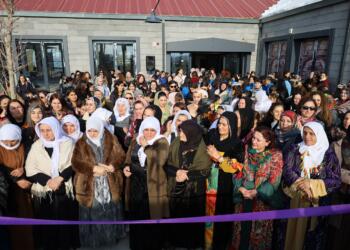 Wan’da Kadın Eserleri Kütüphanesi ve Araştırma Merkezi açıldı