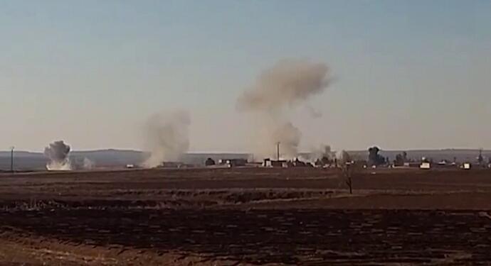 Zirgan ve Tişrîn Barajı bombalandı