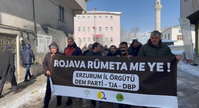 Saldırılar Tatos’ta protesto edildi