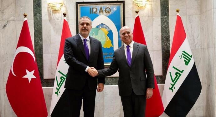 Fidan ve Hüseyin Bağdat’ta görüştü