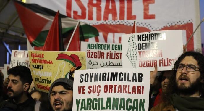 Filistin Eylem Komitesi’nden dayanışma eylemi