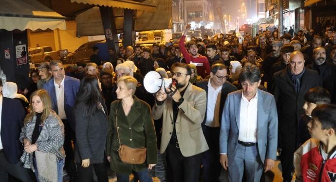 Akdeniz’de kayyım girişimine karşı yürüyüş