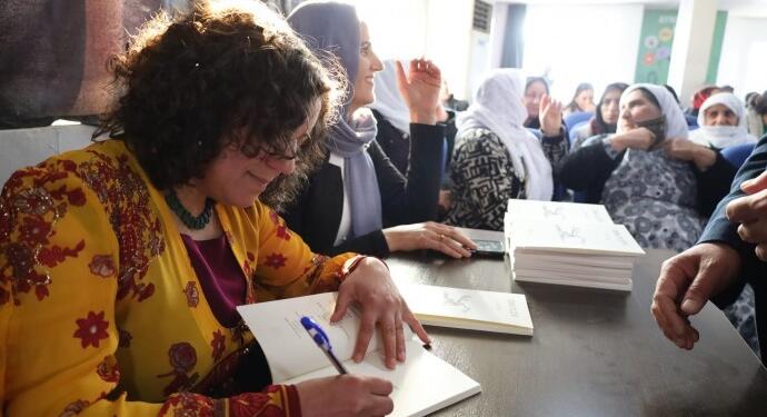 Leyla Saraç, Cizîrli okurlarıyla buluştu