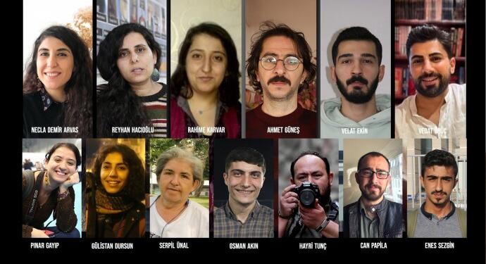 Gazeteciler ve meslek örgütlerine ‘seçici dayanışma’ tepkisi