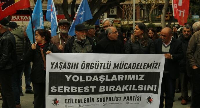 Gözaltılar 3 kentte protesto edildi: Bize gücünüz yetmez
