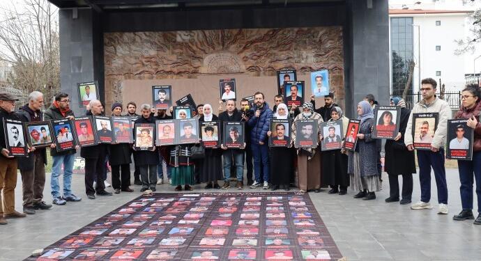 Kayıp yakınları 4 kentten seslendi: Failler cezalandırılsın