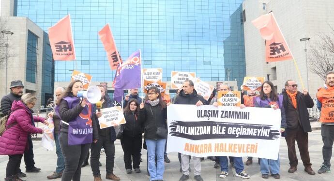 Halkevleri’nden ulaşım eylemi: Parasız güvenli ulaşım haktır