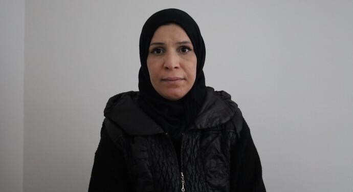 Filistinli kadın bebeğine kavuştu