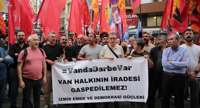 Kayyım protestosuna katılan 25 kişiye dava