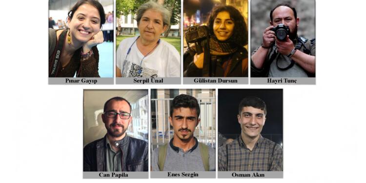 7 gazeteci hakkında tahliye kararı verildi
