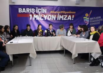 Kadınlar barış için buluştu: Barışı kadınlar getirecek