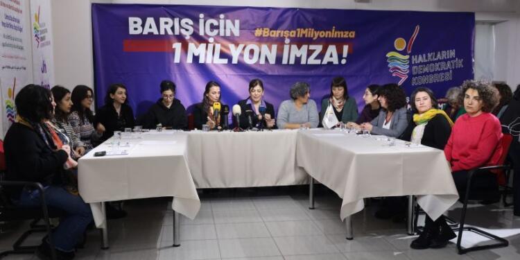 Kadınlar barış için buluştu: Barışı kadınlar getirecek