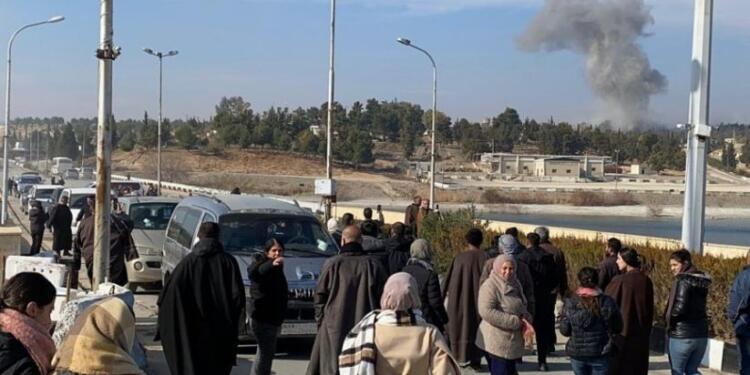Tişrîn Barajı’nın çevresi bombalandı