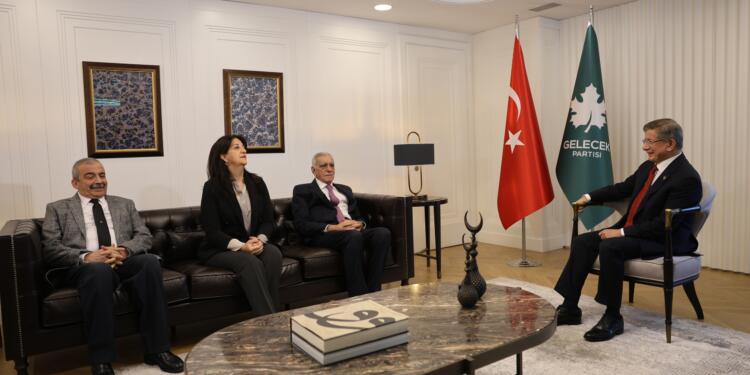 DEM Parti İmralı heyeti Davutoğlu ile görüştü