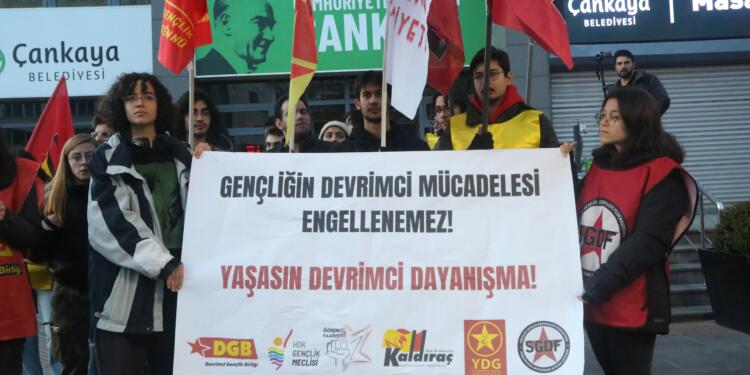 Gençliğe dönük saldırı ve tutuklamalar protesto edildi