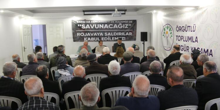 Rojava’ya saldırılara karşı nöbet eylemi Dîlok’ta devam ediyor