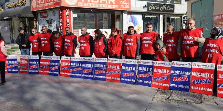 Êlih’te belediye işçileri nöbet eylemi başlattı