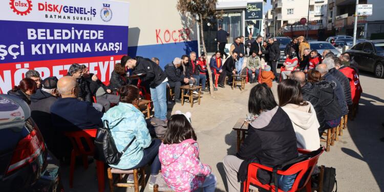 Kayyımın işten attığı işçilerin eylemi 2’nci gününde