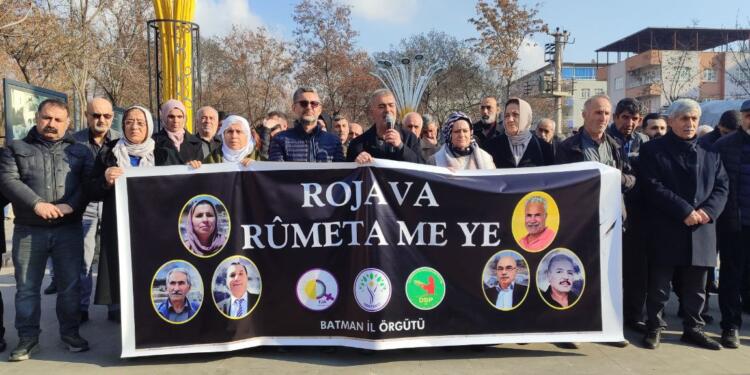 Tişrîn’e saldırılar protesto edildi: Bir an önce dursun