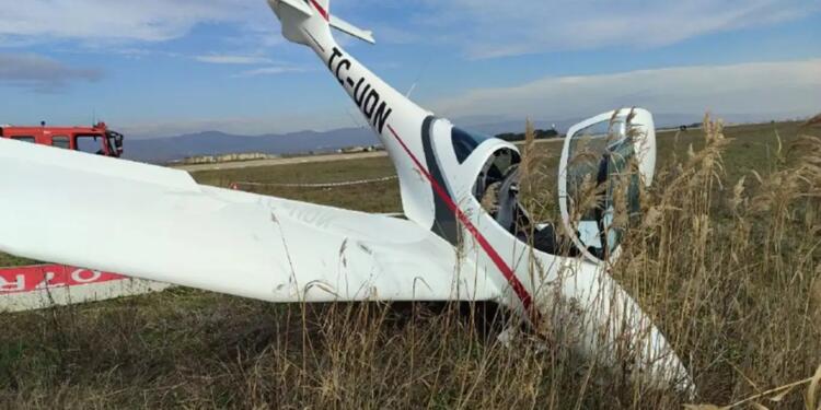 Bursa’da eğitim uçağı düştü