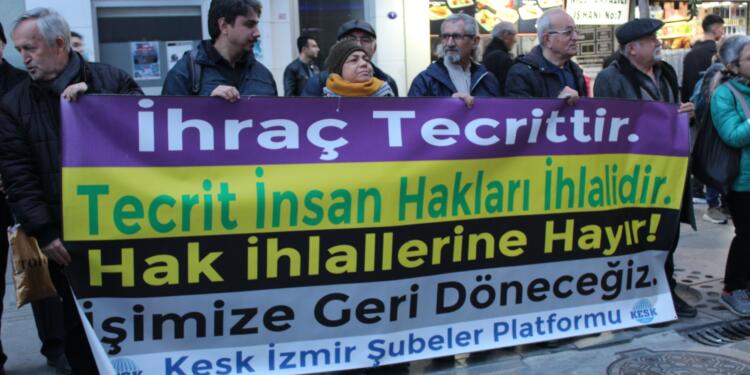 KHK eylemi 313’üncü haftasında