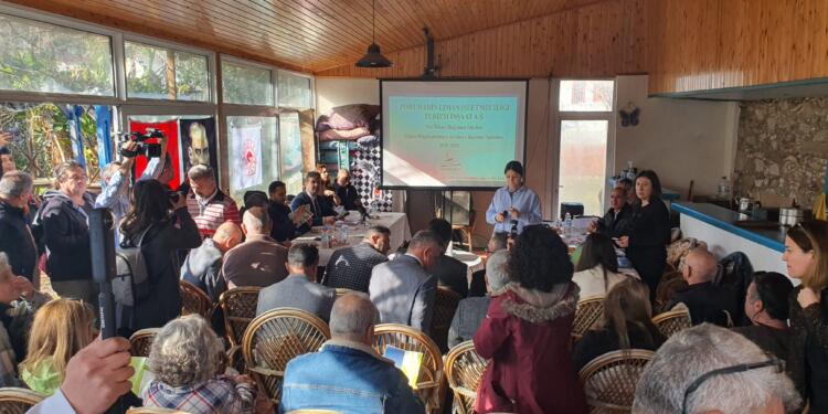 Marmaris’te Marina projesine tepki