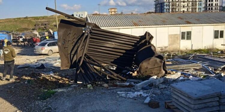 İnşaatta kazan patladı: 8 işçi yaralandı