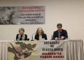 İzmir’de Kuzey ve Doğu Suriye’deki sistem konuşuldu