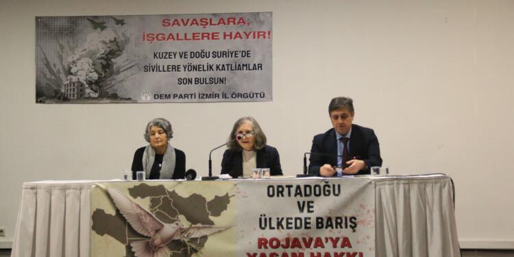 İzmir’de Kuzey ve Doğu Suriye’deki sistem konuşuldu