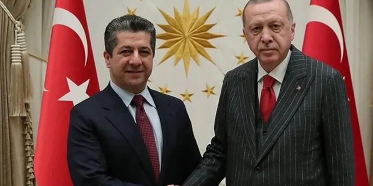 Mesrur Barzani Ankara’da