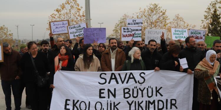 Ekolojistler: Rojava’yı savunan bir yerde duruyoruz