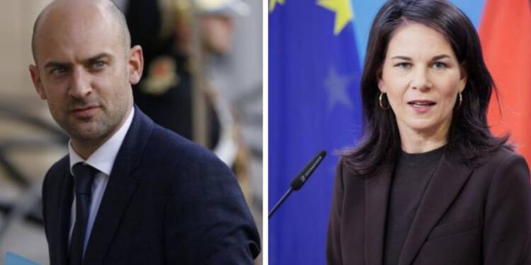 Fransa ve Almanya dışişleri bakanları Şam’a gitti