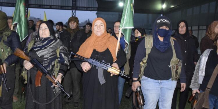 Qamişlo’da halk saldırılara karşı öz savunma taburları kurdu