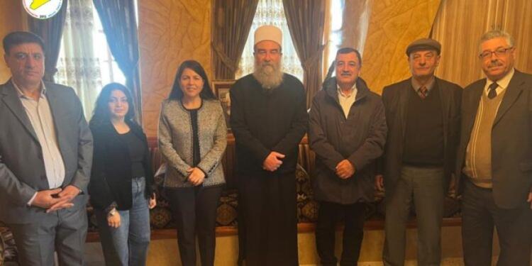 MSD, Durzi kanaat önderi El Hicrî’yi ziyaret etti