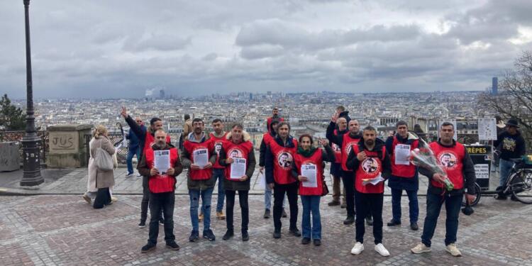 Uzun Yürüyüş 10’uncu gününde Paris’te