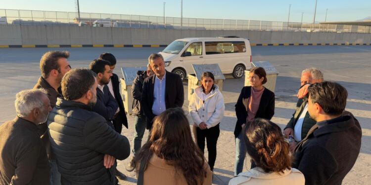 Habur Sınır Kapısı’nda inceleme yapıldı