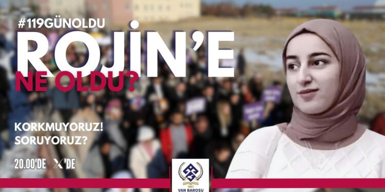 Rojin Kabaiş için X’te ‘#119gunoldu’ kampanyası