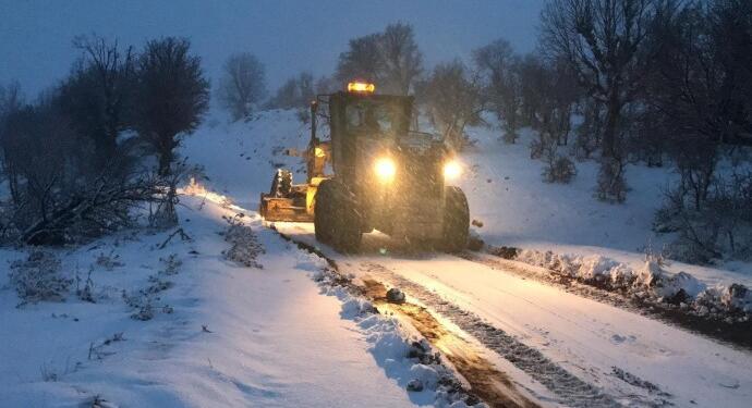 Amed’de 216 kırsal mahallenin yolu ulaşıma açıldı