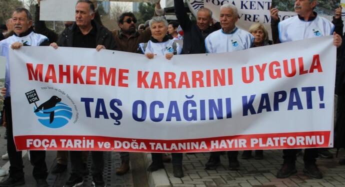 Taş ocaklarının kapatılması talep edildi: Mahkeme kararı uygulansın