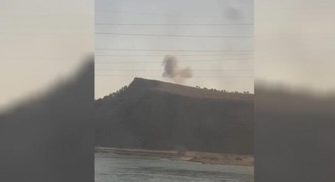 Tişrîn Barajı çevresi bombalandı