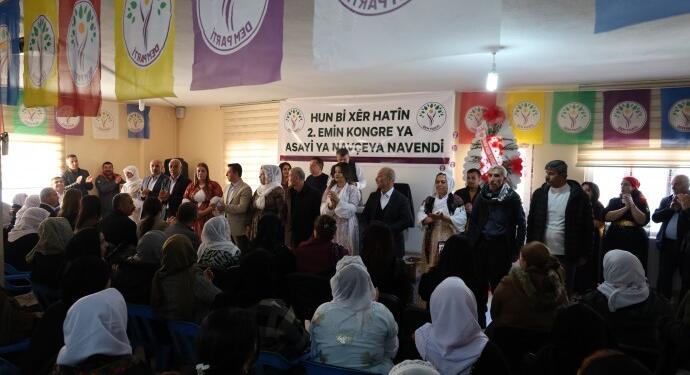 Şirnex DEM Parti, yeni eşbaşkanlarını seçti