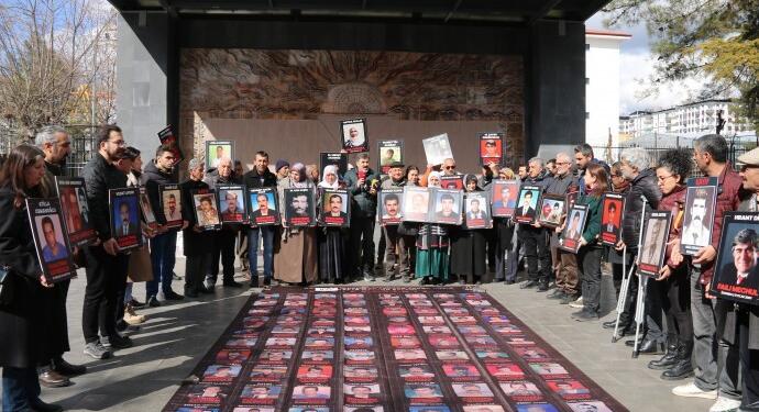 Kayıp yakınları Yılmaz, Can ve Kaya’nın faillerini sordu