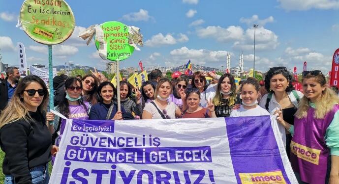 Ev işçileri 8 Mart’a çağırdı