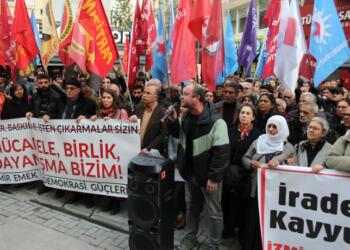 Ankara ve İzmir’de kayyım protestosu: Kayyımcı zihniyete karşı duracağız